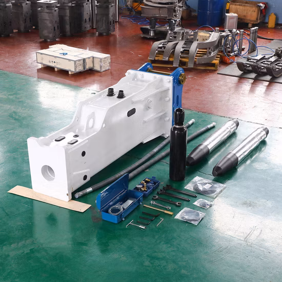 CE ISO 10ton 12ton 15ton 25ton excavadora/excavadora martillo hidráulico rompedor de roca hidráulico para la venta